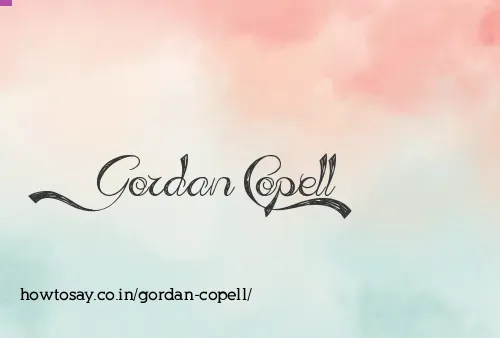 Gordan Copell
