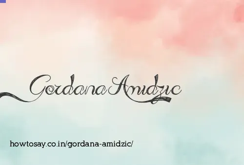 Gordana Amidzic