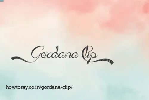 Gordana Clip