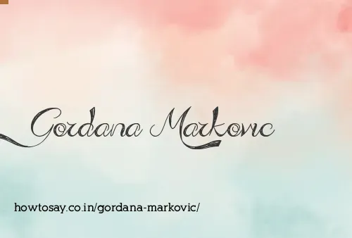 Gordana Markovic