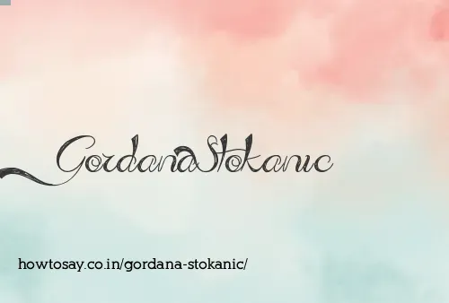 Gordana Stokanic