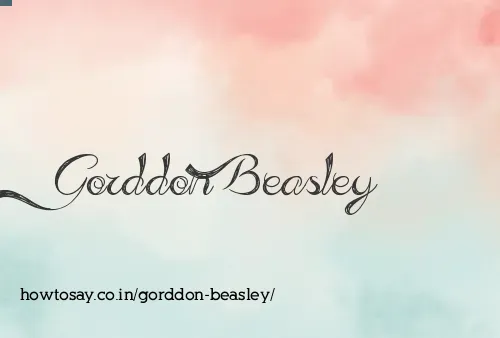 Gorddon Beasley