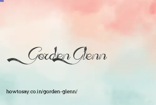 Gorden Glenn