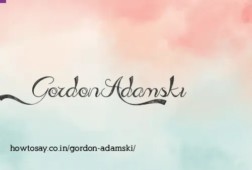 Gordon Adamski