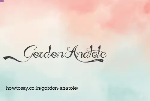 Gordon Anatole