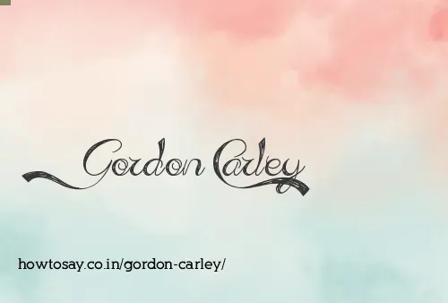 Gordon Carley
