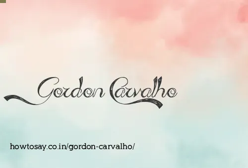 Gordon Carvalho