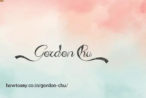 Gordon Chu