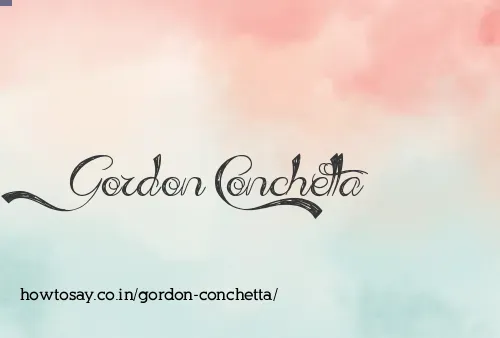 Gordon Conchetta