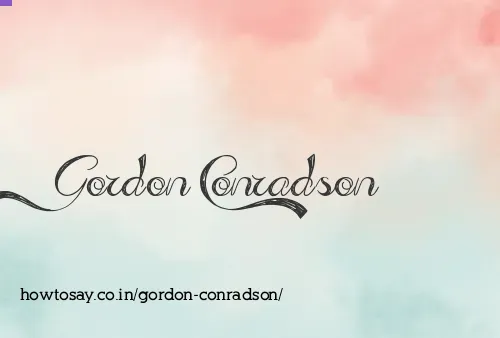 Gordon Conradson
