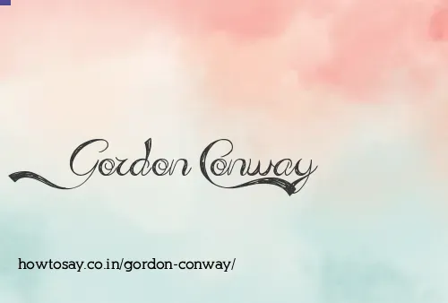 Gordon Conway