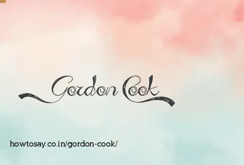 Gordon Cook