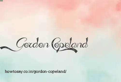 Gordon Copeland