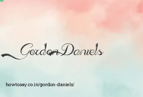 Gordon Daniels