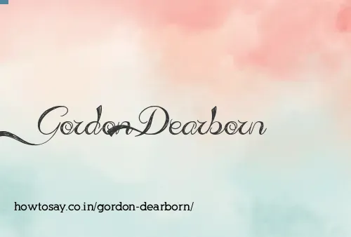 Gordon Dearborn