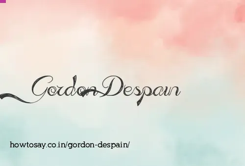 Gordon Despain