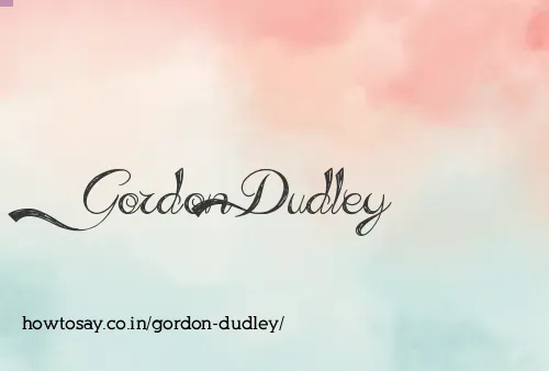 Gordon Dudley