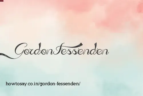Gordon Fessenden