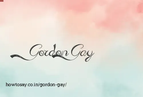 Gordon Gay