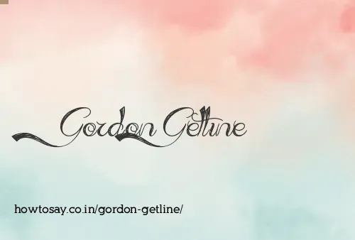 Gordon Getline