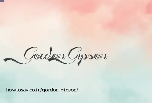 Gordon Gipson