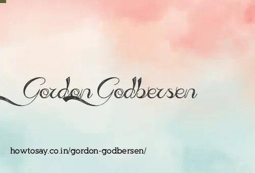 Gordon Godbersen