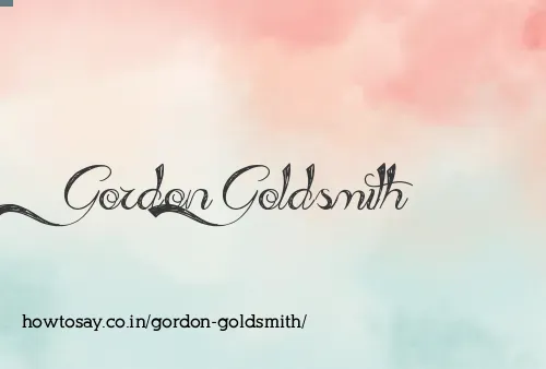Gordon Goldsmith