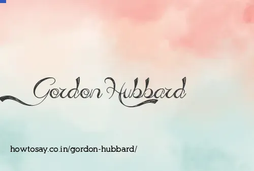 Gordon Hubbard