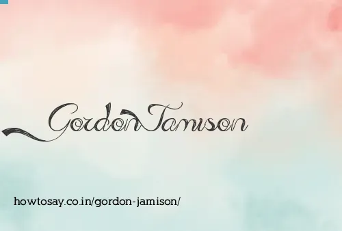 Gordon Jamison
