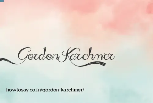 Gordon Karchmer