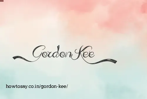 Gordon Kee