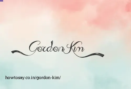 Gordon Kim