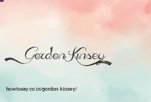 Gordon Kinsey