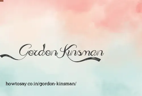Gordon Kinsman