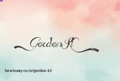 Gordon Kl