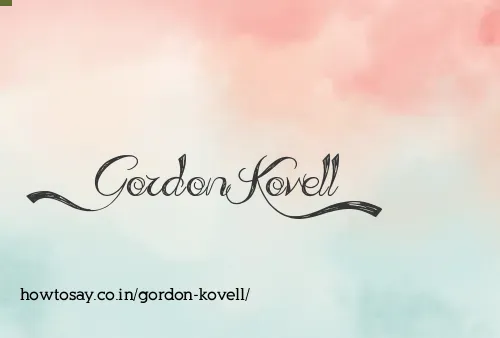 Gordon Kovell