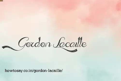 Gordon Lacaille