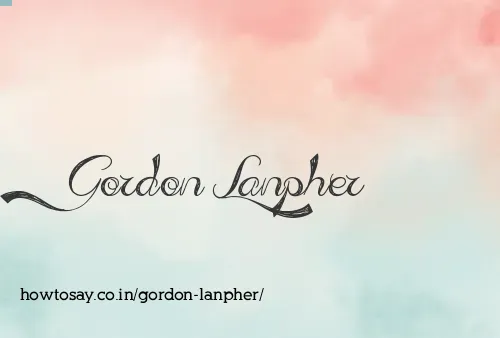 Gordon Lanpher