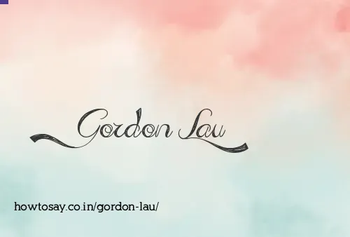 Gordon Lau