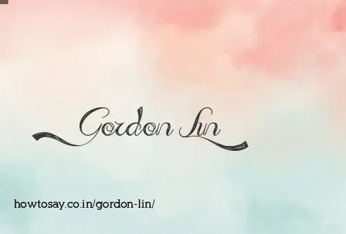 Gordon Lin
