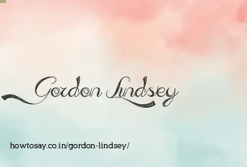 Gordon Lindsey