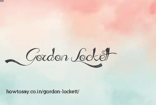 Gordon Lockett