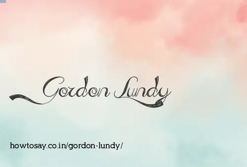 Gordon Lundy