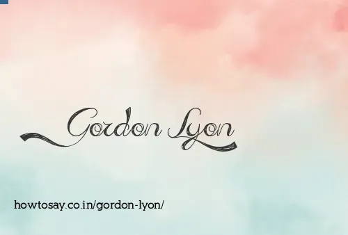 Gordon Lyon