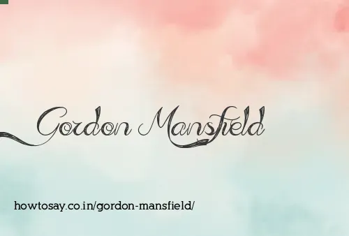 Gordon Mansfield
