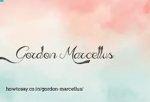 Gordon Marcellus