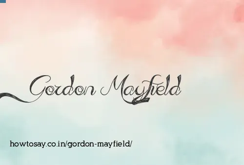 Gordon Mayfield
