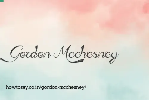Gordon Mcchesney