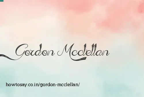 Gordon Mcclellan