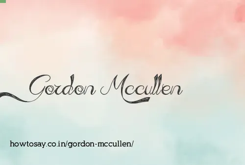 Gordon Mccullen